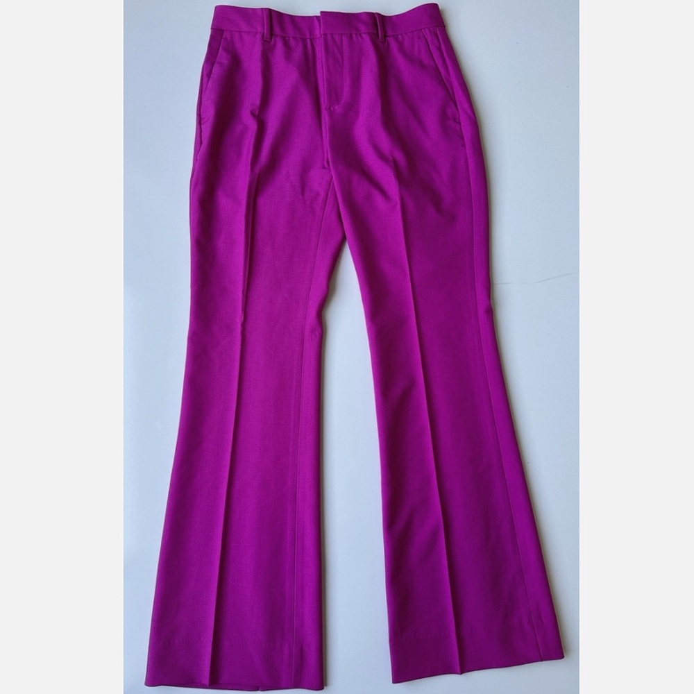 Banana Republic Fuschia Pink Sculpted Bootcut Pant Size 4 Petite 4P